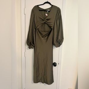 Shona joy olive dress